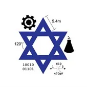 CLub Logo Image (Jews in Engineering)