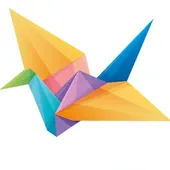 College Club Logo (Paper Crane)