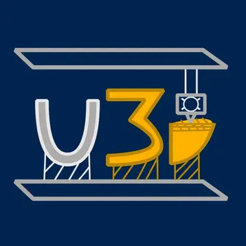 CLub Logo Image (U3D - 3D Printing Club @ UC Davis)