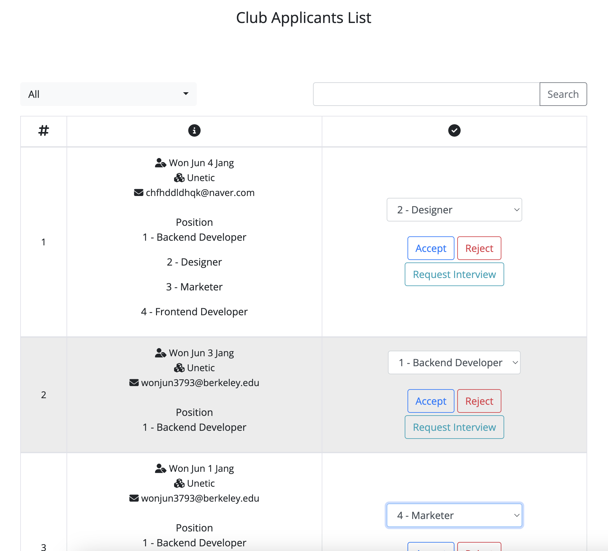 Application Processing Illustration